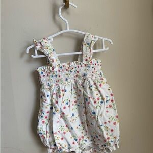 Floral Baby Romper